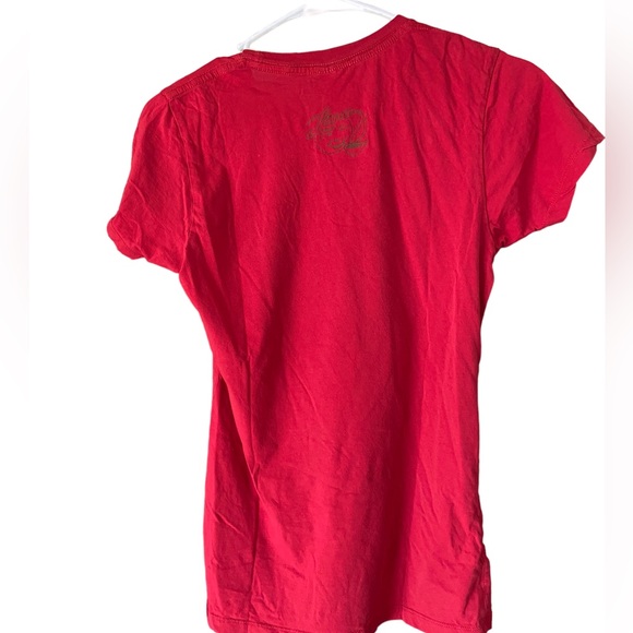 Luna Coffee Roasters De Pere Wisconsin Red Women’s S T-Shirt - Picture 5 of 5